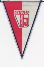 Vlaječka plaveckého klubu TJ Slavia Havířov ze 70. let minulého století